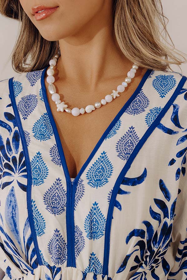 Oceanlight Chic Necklace in White
