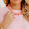 Bold Ambition Necklace in Pink Image - 1