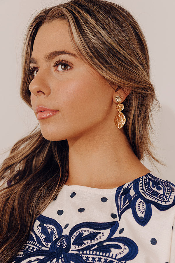 City Lights Chic Dangle Earrings Image - 1