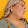 Susan Shaw Marigold Pearl Stud Earrings Image - 1