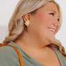 Susan Shaw Marigold Pearl Stud Earrings Image - 1
