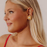 Susan Shaw Marigold Pearl Stud Earrings Image - 1