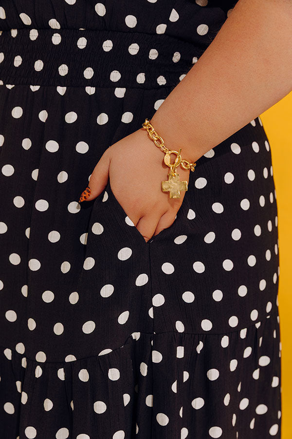 Susan Shaw Cross Toggle Bracelet Image - 1