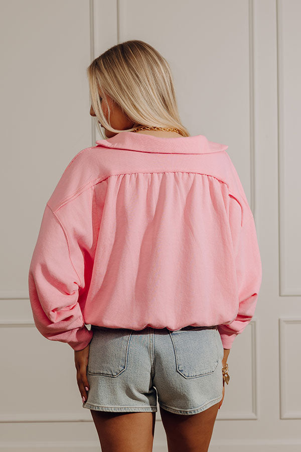 Cool Energy Sweatshirt in Pink Image - 3