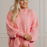 Full Of Warmth Tunic Sweater In Pink Image - 1