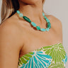Bold and Bubbly Necklace in Ocean Wave Image - 1