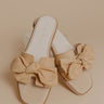 The Ginny Woven Sandal in Natural Image - 1