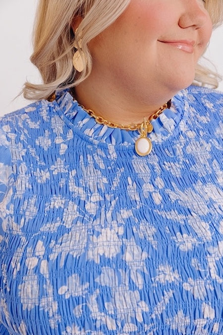 Susan Shaw Caroline Toggle Necklace