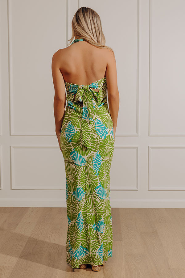 Bungalow Babe Linen-Blend Floral Maxi Dress Image - 3