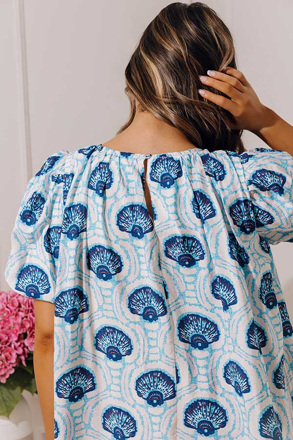 Pretty Little Shells Mini Dress Image - 4