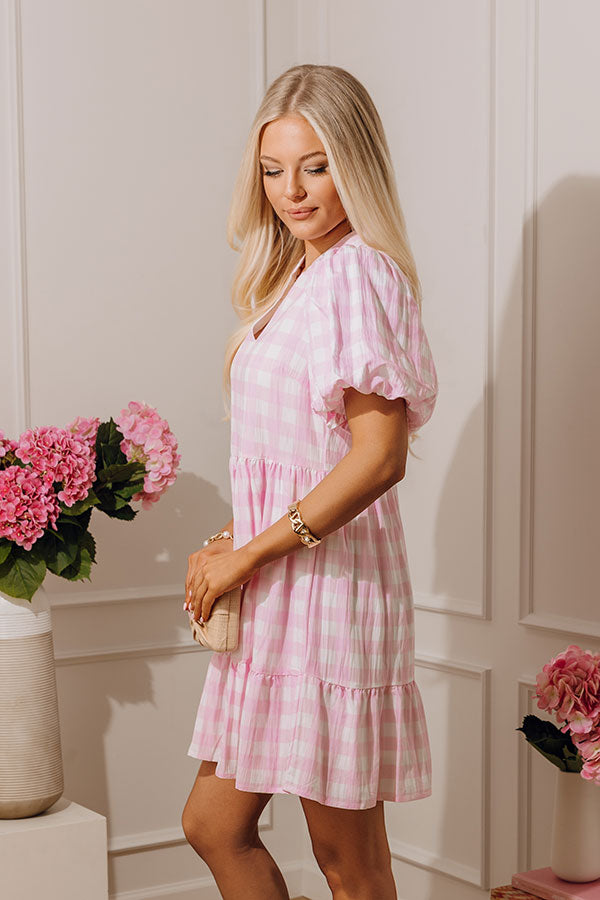 pretty picnic mini dress pink Pretty Picnic Mini Dress Pink