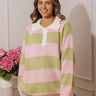 Modern Prep Stripe Knit Sweater Image - 1