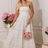 Romantic Cottage Eyelet Tiered Maxi Dress Image - 1