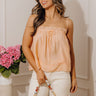 Sunkist Charm Ruffle Tank Image - 1