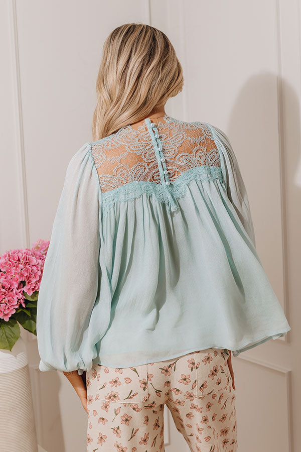 Poise And Polish Chiffon Top in Limpet Shell Image - 4