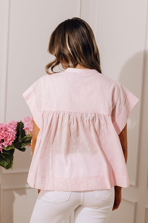 Always in Style Button Down Top Image - 4