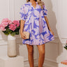 Darling Blooms Floral Mini Dress Image - 1