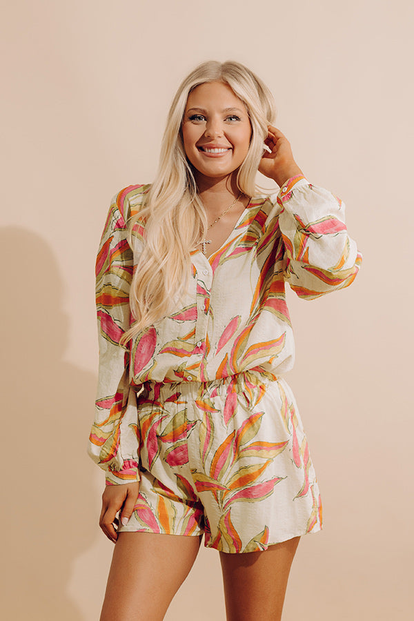 Resort Luxe Midrise Shorts Image - 1