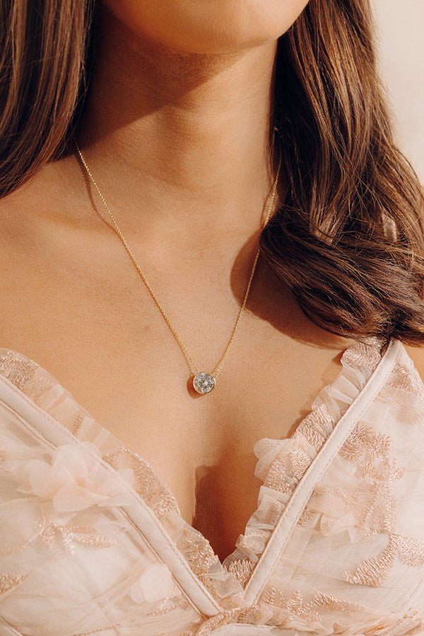 Melinda Maria Baroness 10mm Pendant Necklace