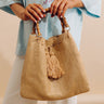 Golden Trip Woven Tote Image - 1