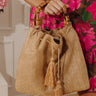 Golden Trip Woven Tote Image - 1