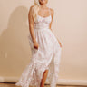Garden Romance Corset Ruffle Maxi Dress Image - 1