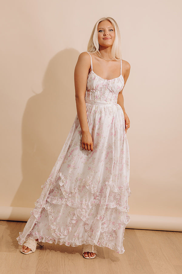 Garden Romance Corset Ruffle Maxi Dress Impressions Online Boutique Garden Romance Corset Ruffle Maxi Dress Impressions Online Boutique