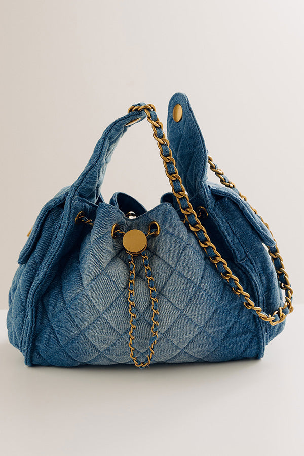 City Muse Denim Purse Image - 2