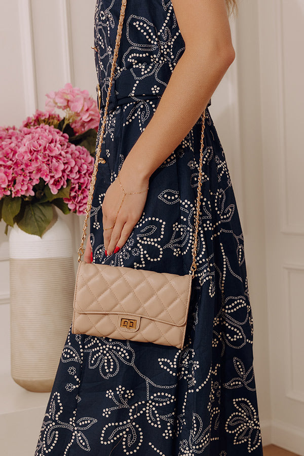 City Classic Faux Leather Quilted Clutch City Classic Faux Leather Quilted Clutch