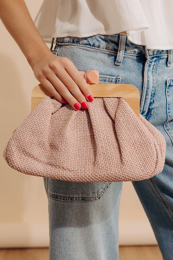 Vacation Muse Woven Clutch Image - 3