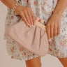 Vacation Muse Woven Clutch in Pink Image - 1