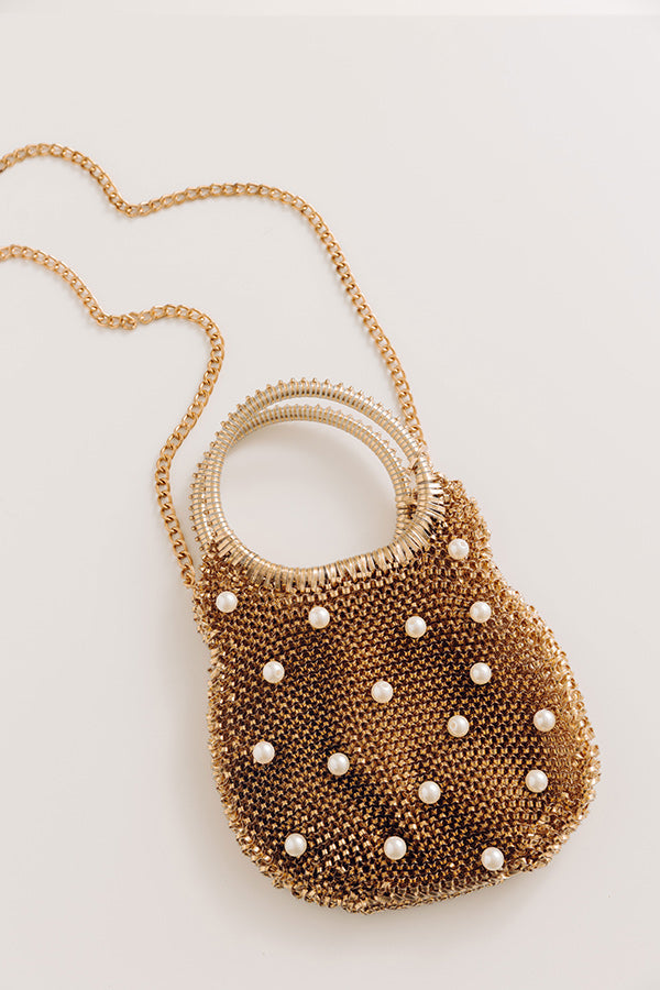 Travel, Lightly Pearl Embellished Jelly Purse Image - 1