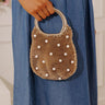 Travel, Lightly Pearl Embellished Jelly Purse Image - 1