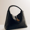 Milan Moment Faux Leather Tote in Black Image - 1