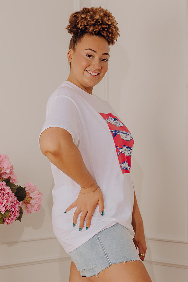 Seaside Market Graphic Tee Curves Image - 3