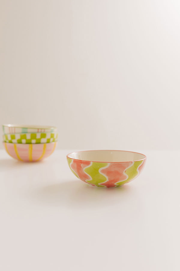 Pop Of Color Stoneware Condiments Bowl Set Image - 4