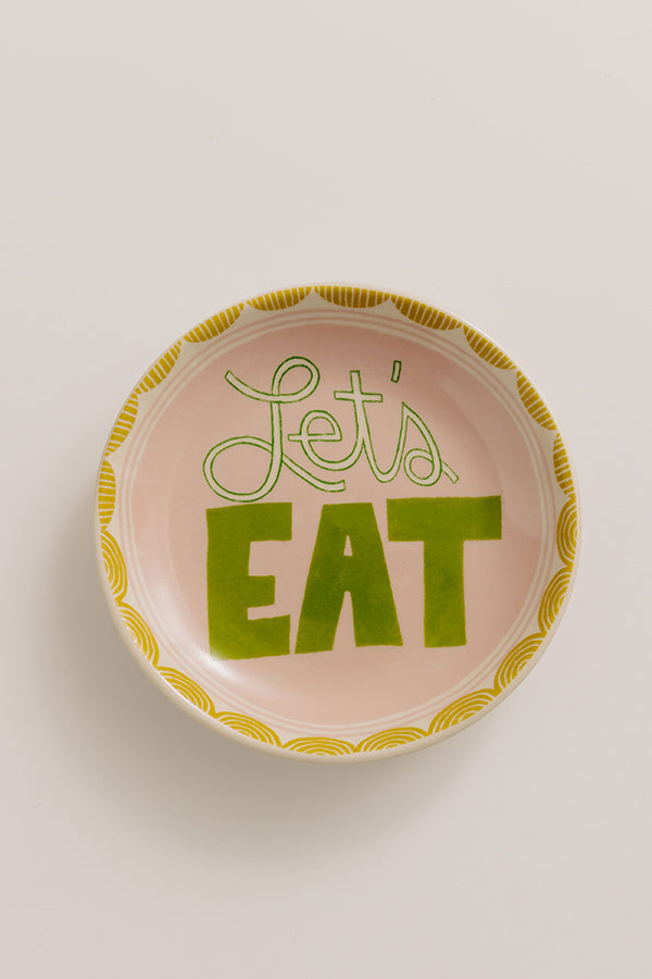 The Sweet Life Stoneware Mini Plate Set Image - 5