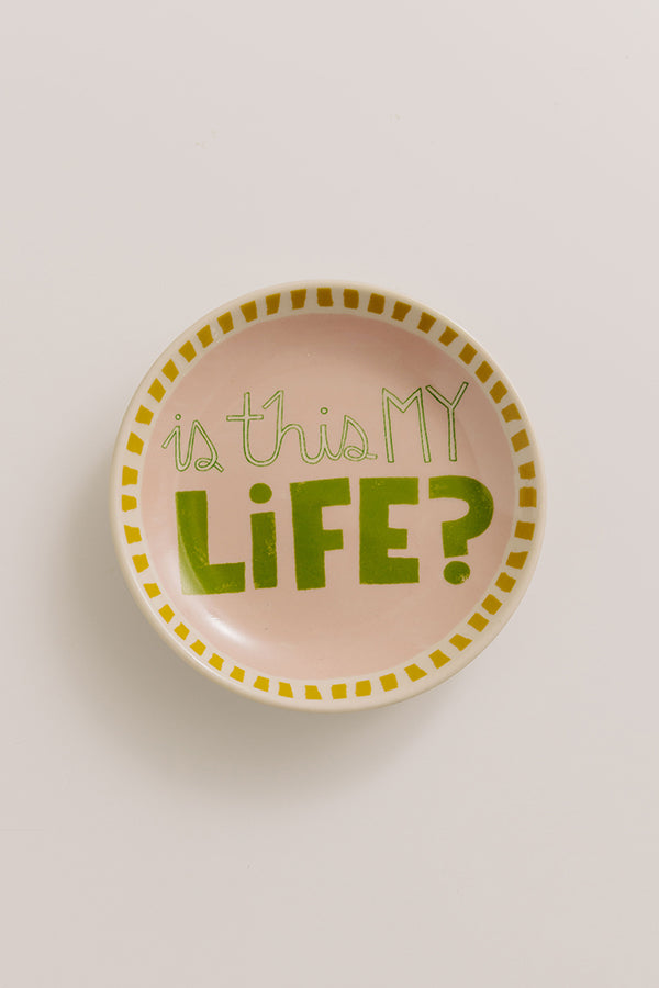 The Sweet Life Stoneware Mini Plate Set Image - 3