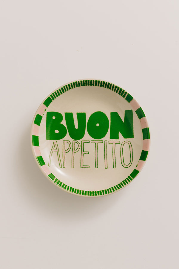 The Sweet Life Stoneware Mini Plate Set Image - 2