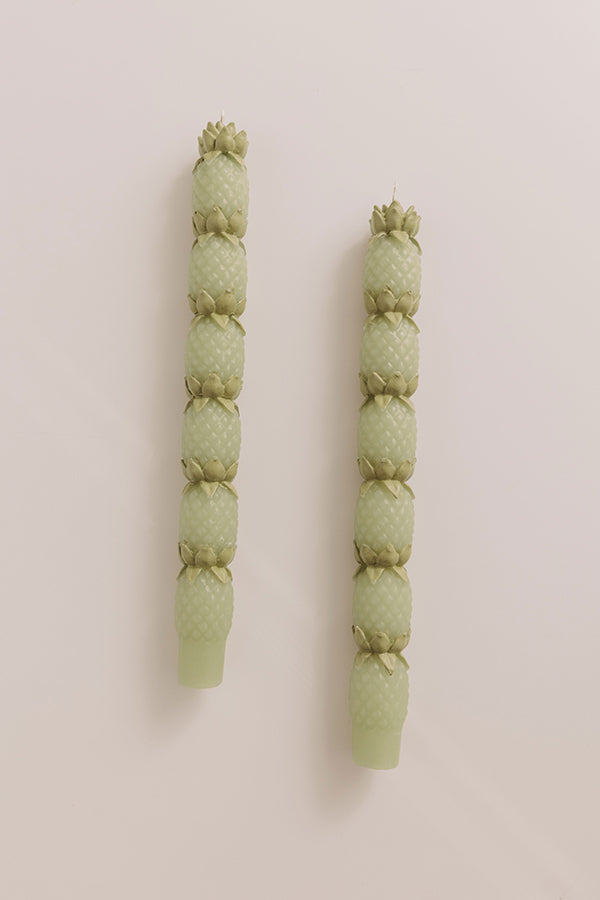 Pineapple Grove Taper Candle Set Image - 1