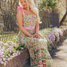 Bloom and Bliss Floral Midi Dress Image - 1
