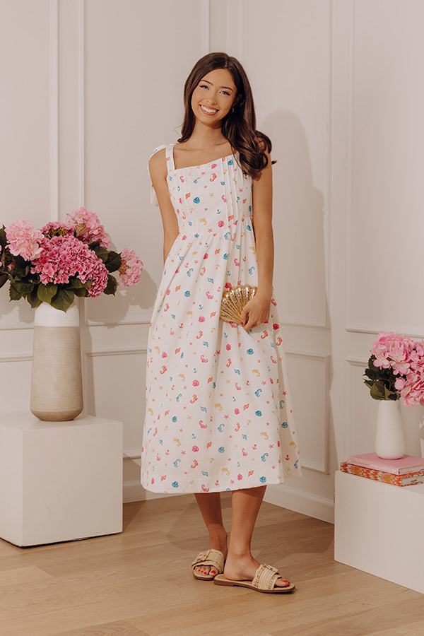 Oceanside Dreaming Midi Dress Image - 1