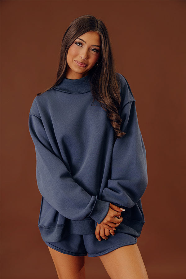 Effortless Favorite Oversized Sweatshirt Image - 1