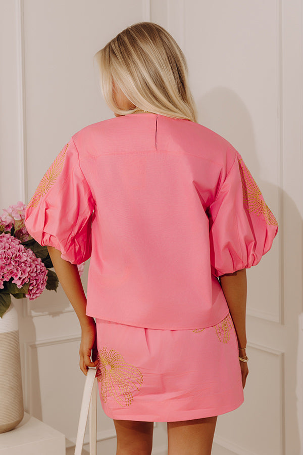 Chic Moment Embroidered Top Image - 3