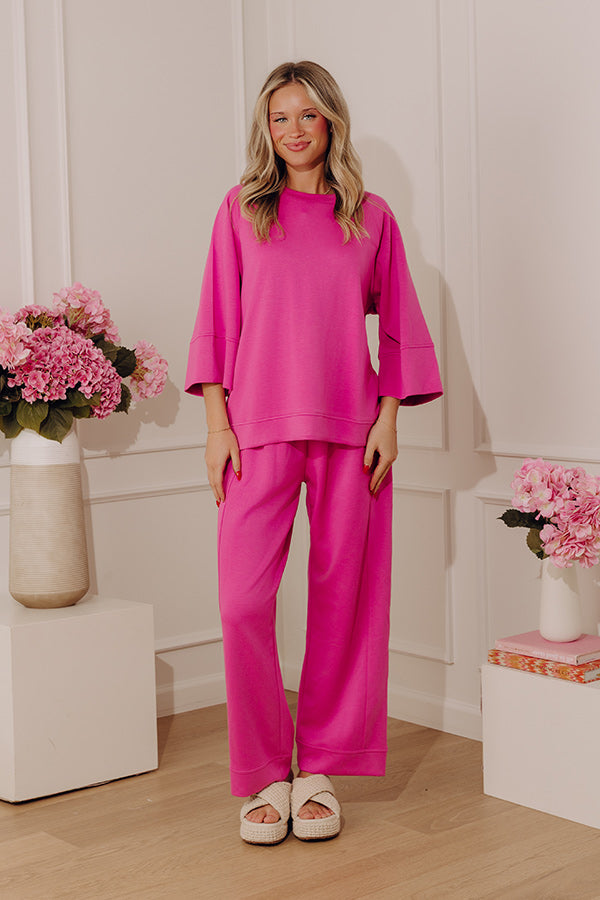 Instant Favorite Scuba Tee in Violet