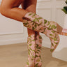 The Tesha Floral Tapestry Cowboy Boots Image - 1