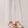Manifest Faux Leather Wedge Image - 1
