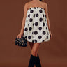 Icon Moment Taffeta Bubble Hem Mini Dress Image - 1
