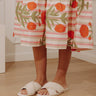 The Allie Lace Trim Woven Sandal in Cream Image - 1