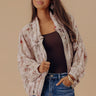 Fresh Bloom Jacquard Lightweight Jacket Image - 1
